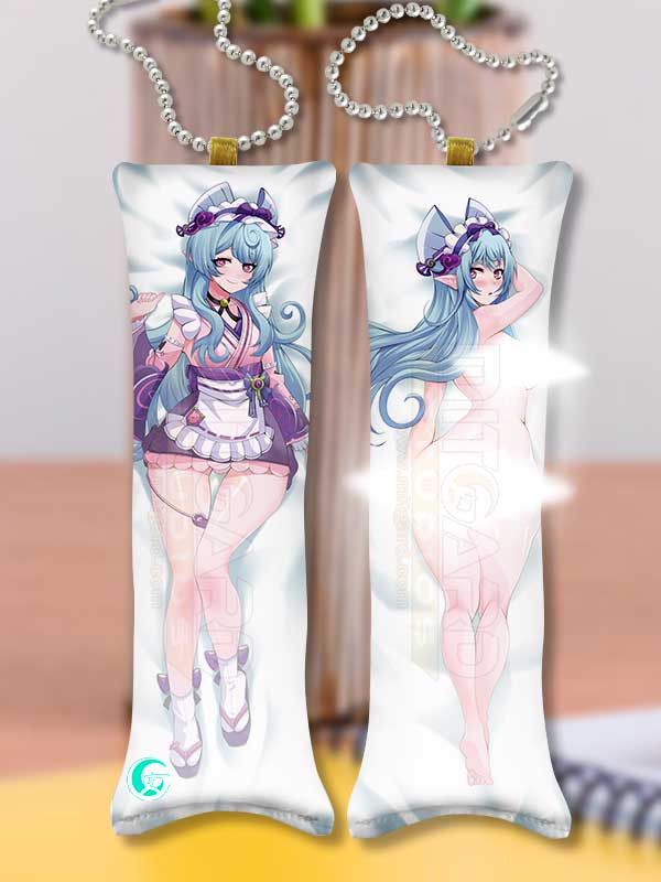 Yumemizuki Mizuki V2 Mini Dakimakura Keychain